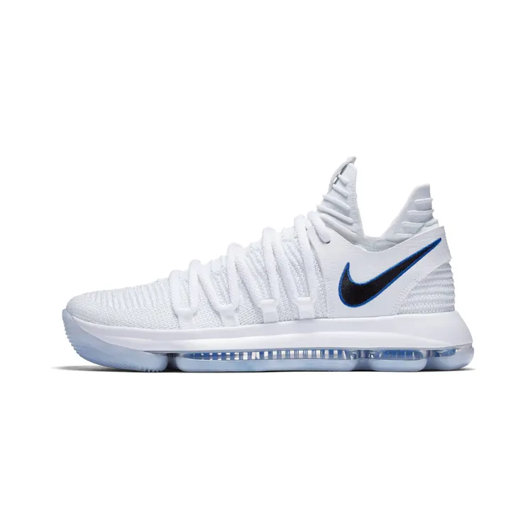 Nike KD 10 Numbers “White / University Gold / Game Royal” (897815-101)