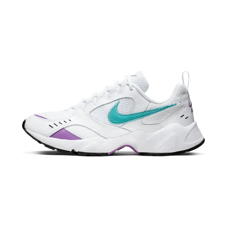 Nike Air Heights “White / Bright Violet / Teal Nebula” (AT4522-100)