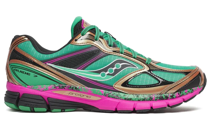 SAUCONY ProGrid Guide 7 Hi Octane “Green / Bronze” (S70995-3)