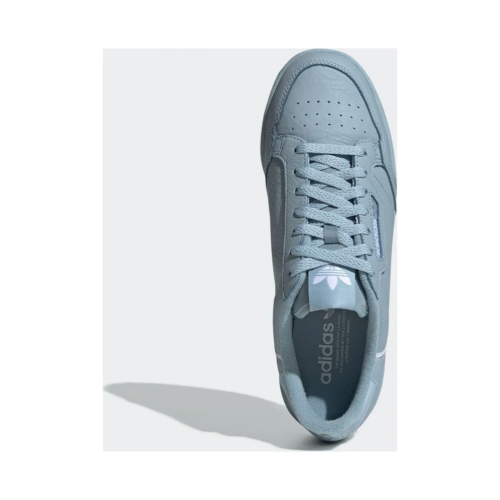 adidas Continental 80 Blue Ash Grey Ash Grey/Silver Metallic/Cloud White (EE4145)