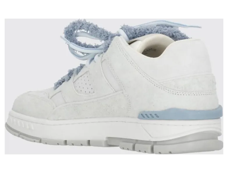 Axel Arigato Area Lo Label Suede Sneakers White (F3903003) (2)