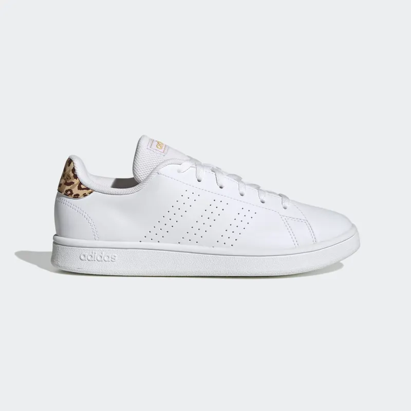 Adidas Advantage Base Cloud White / Cloud White / Gold Metallic (H03791)