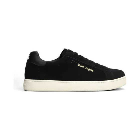 Palm Angels aus Wildleder -Print “Black” (PMIA110S26LEA001)
