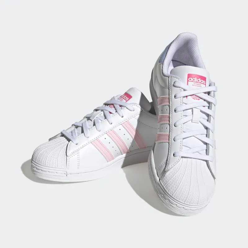 Adidas Superstar Cloud White / Clear Pink / Pulse Magenta (HQ1906)