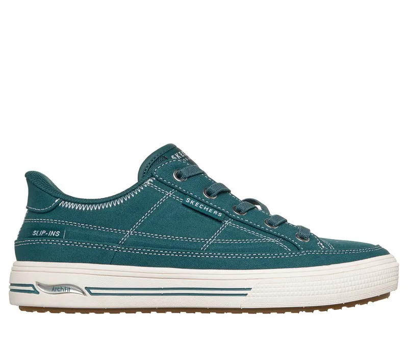 Skechers Slip-ins: Arch Fit Arcade – See Ya There Sneaker Teal