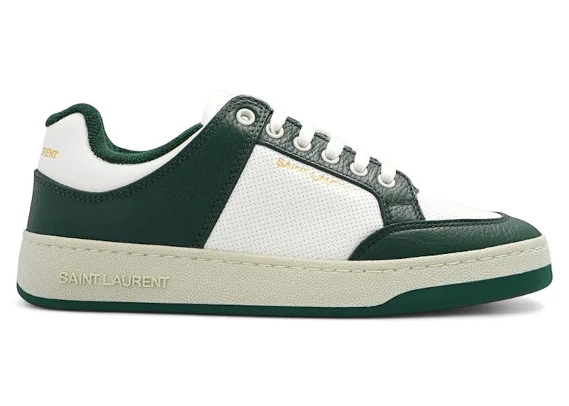 Saint Laurent SL/61 Low White Dark Green (713600 AAAWR 6379)