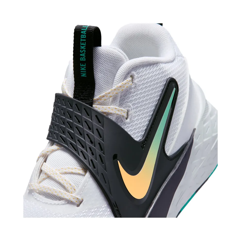 Nike Team Hustle D 12 White Black Emerald Topaz Gold (HF6279-105)