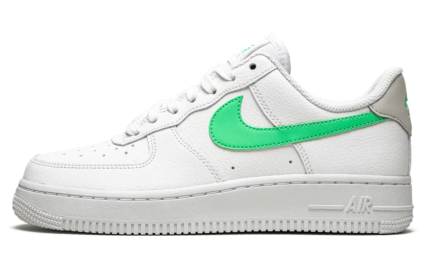 Nike Air Force 1’07 Wit – “White / Light Bone-white-green Glow” (315115-164)