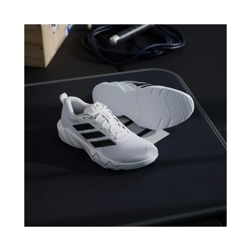 Adidas Rapidmove Go Training Shoes Cloud White / Core Black / Silver Metallic (JQ3934)