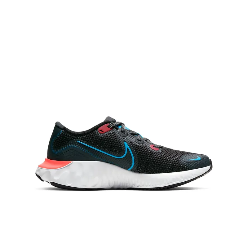 Nike Renew Run Black Laser Blue (GS) Black/Laser Crimson/Dark Smoke (CT1430-090)