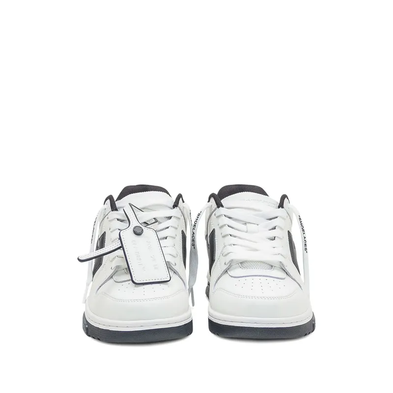 Off-white Out of Office Leather “White” (W259C9L018 WHBLK)
