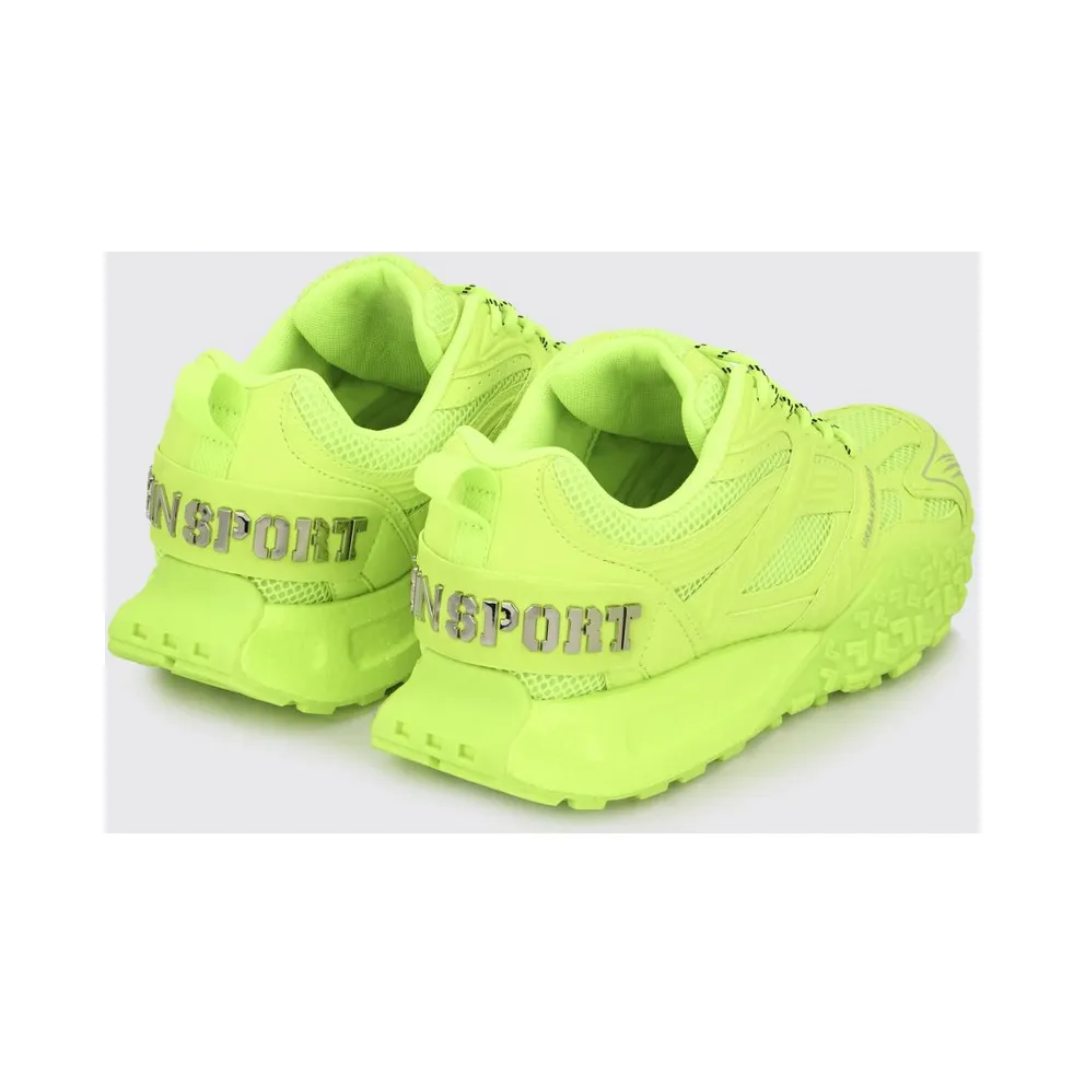 Plein Sport Urban Sprinter Mesh and Rubber Yellow (SAFSUSC0933STE003N29)