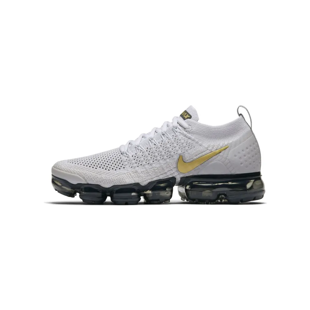 Nike Air VaporMax 2 Vast Grey Metallic Gold (W) Vast Grey/Metallic Gold-Pure Platinum (942843-010)
