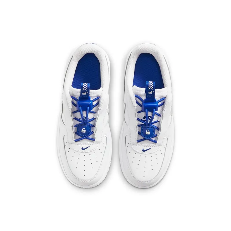Nike Force 1 Toggle White Hyper Royal (CU5287-100)