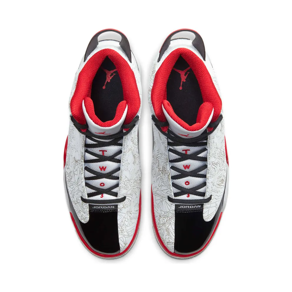 Jordan Dub Zero White Varsity Red White/Varsity Red/Neutral Grey (311046-116)