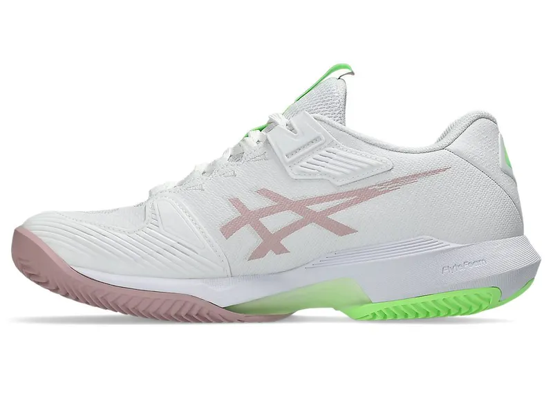ASICS SOLUTION SPEED FF 4 CLAY “White / Morganite” (1042A305-100)