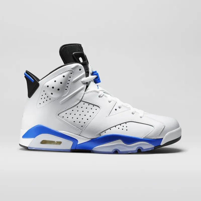 Air Jordan Nike AJ 6 VI Retro Sport Blue (2014) (384664-107)