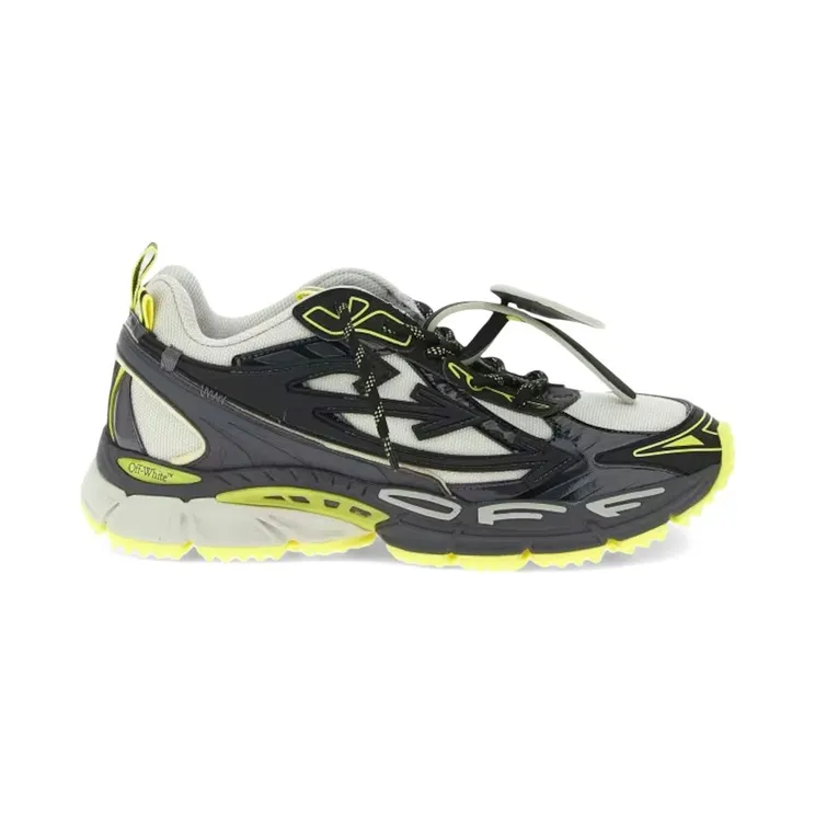 Off-White Be Right Back Black / Lemon Yellow (OMIA295F25FAB0021015)