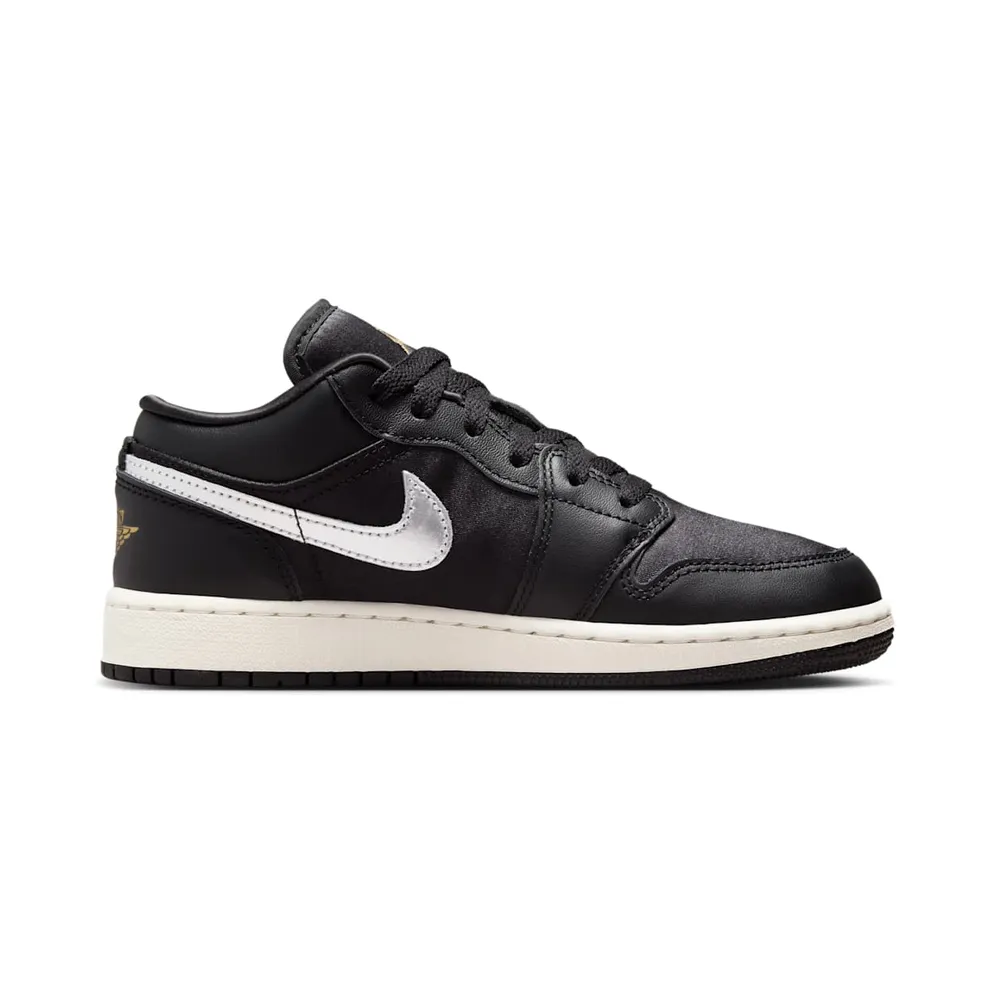 Air Jordan 1 Low SE GS “Black Metallic Gold” (FZ3921-001)