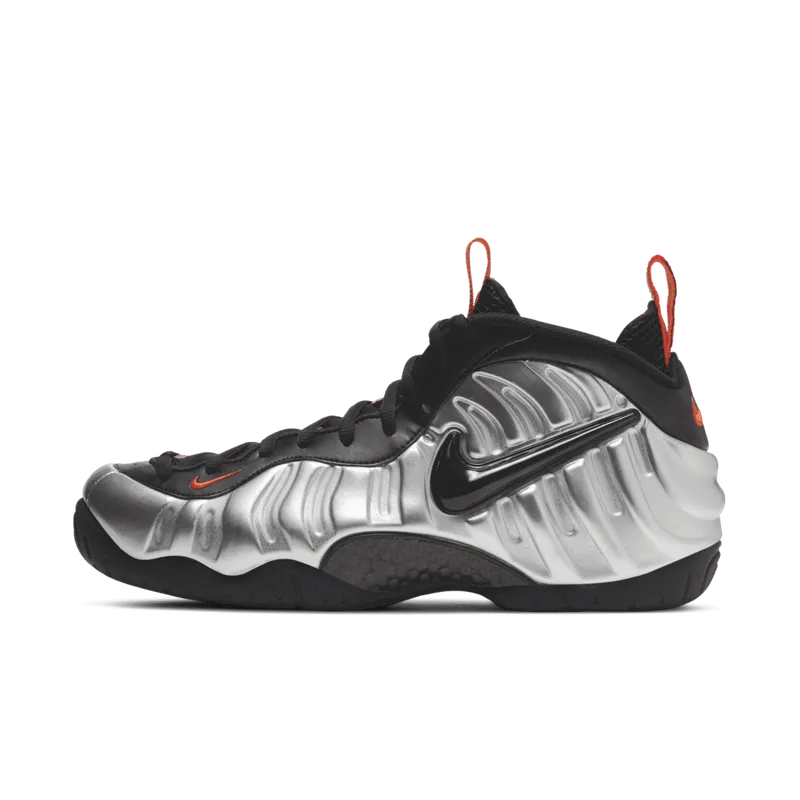 Nike Air Foamposite One Halloween (2020) Flat Silver/Black-Electro Orange (CT2286-001)