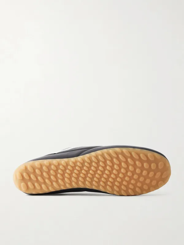 Mcqueen Logo-Print Leather Black (866897WIAJ8)