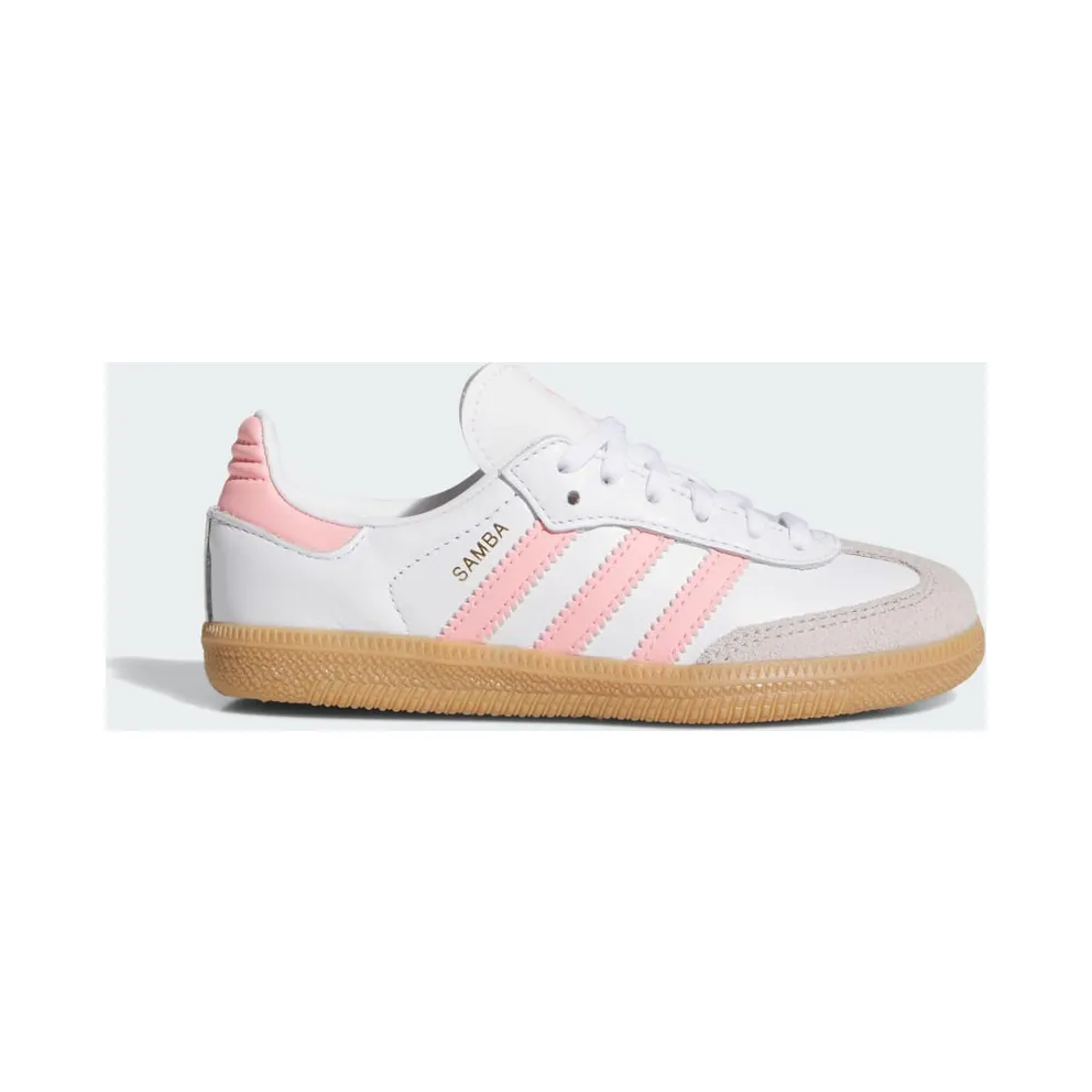 Adidas Samba OG Kids Cloud White / Semi Pink Spark / Gum (JP5484)