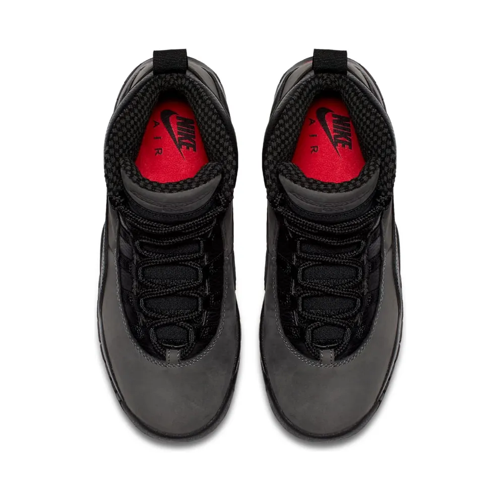 Jordan 10 Retro Shadow 2018 (GS) Dark Shadow/True Red-Black (310806-002)