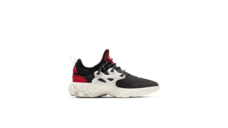 Nike React Presto Black Phantom Red (GS) Black/Phantom-University Red (BQ4002-003)