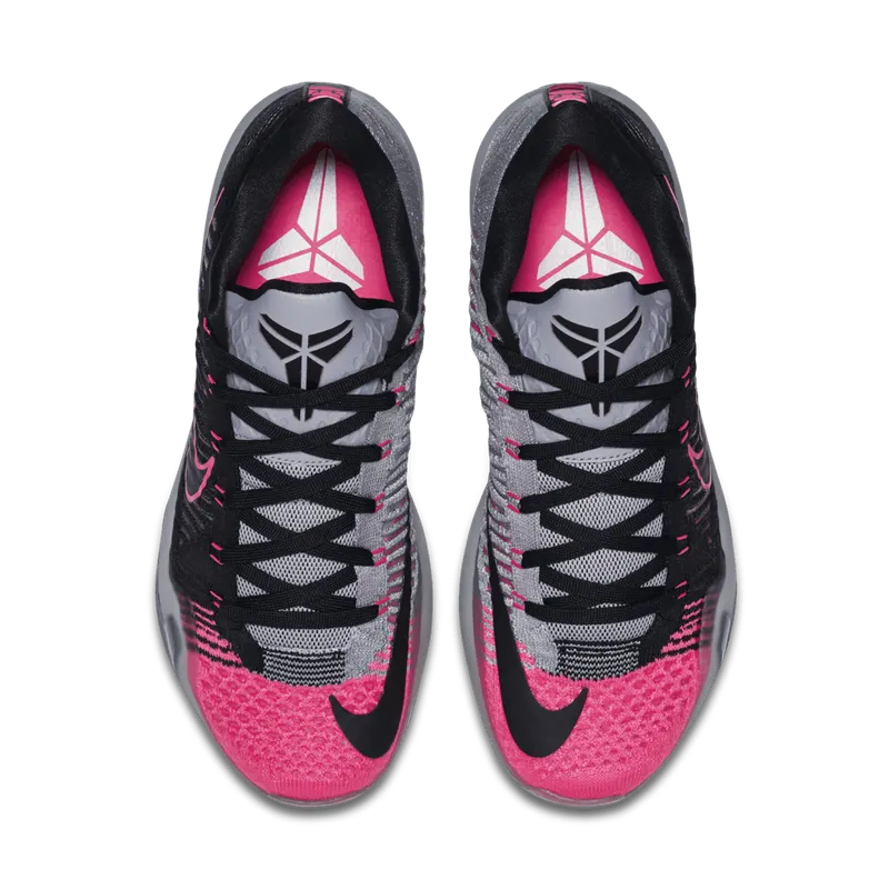 Nike Kobe 10 Elite Mambacurial Black/Black-Wolf Grey-Pink Flash (747212-010)