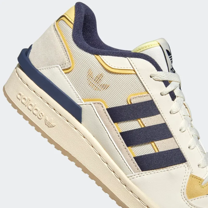 Adidas Forum Exhibit Low Off White / Shadow Navy / Chalk White (GX4121)