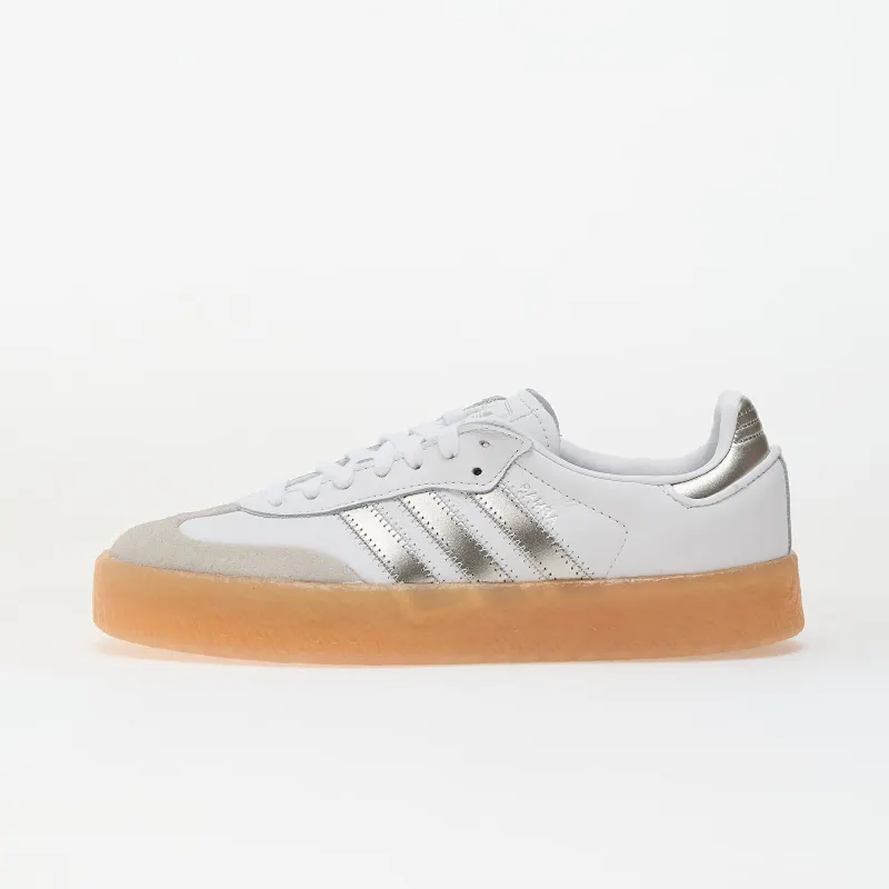 Adidas Sambae Cloud White / Silver Metallic / Gum (JS3943)