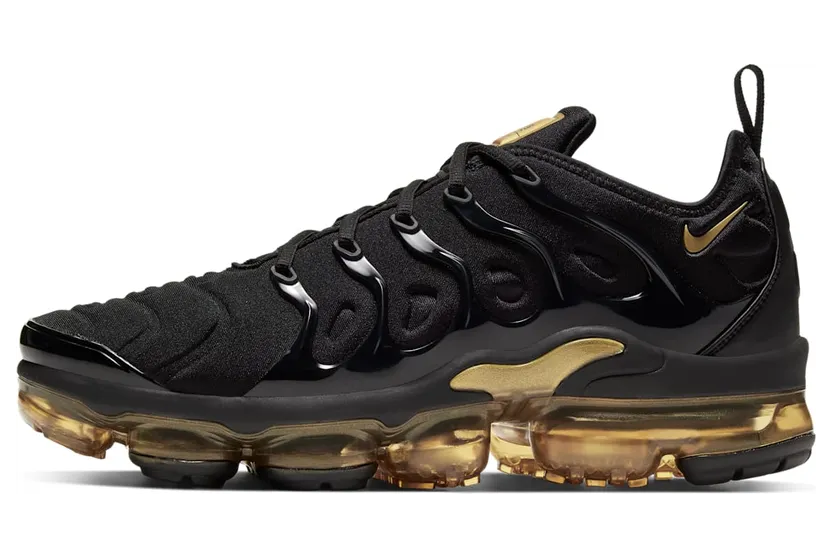 Nike Air VaporMax Plus Black Metallic Gold
