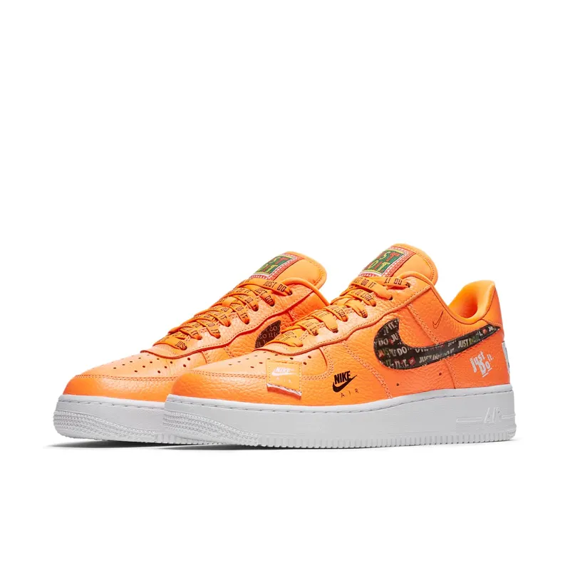 Nike Air Force 1 Low Just Do It Pack Total Orange Total Orange/Total Orange-Black-White (AR7719-800)