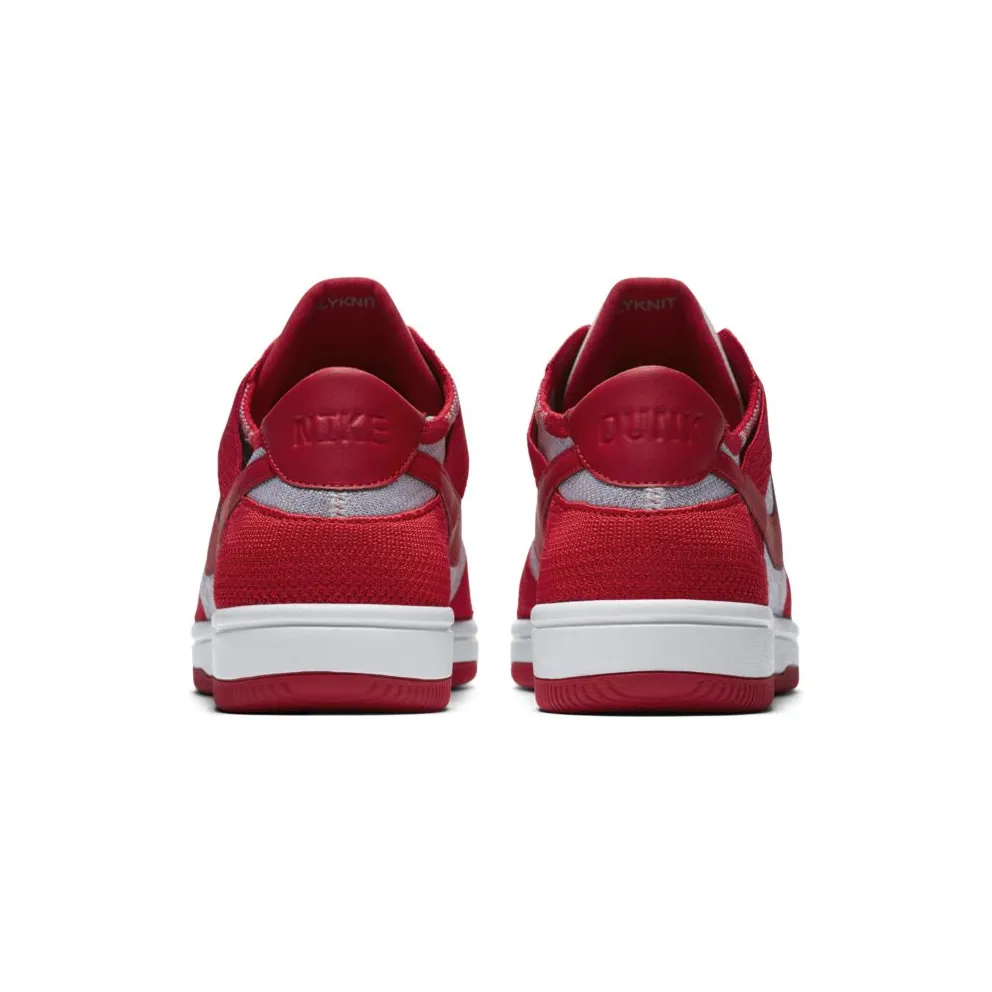 Nike Dunk Low Flyknit University Red Wolf Grey University Red/Wolf Grey-White (917746-600)