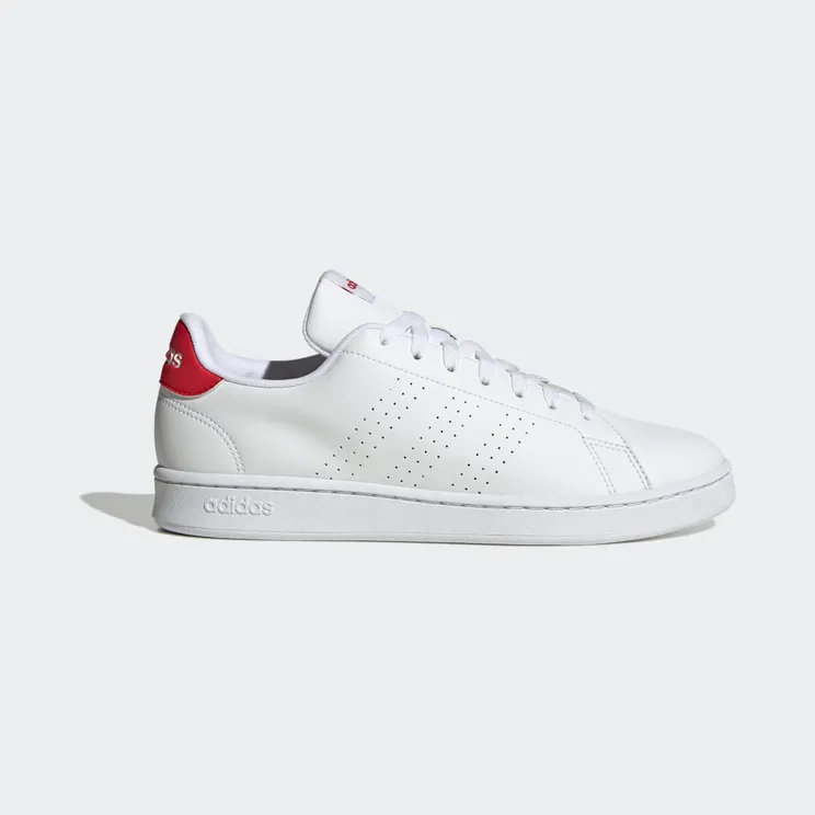adidas Advantage Cloud White / Cloud White / Better Scarlet (HR0235)