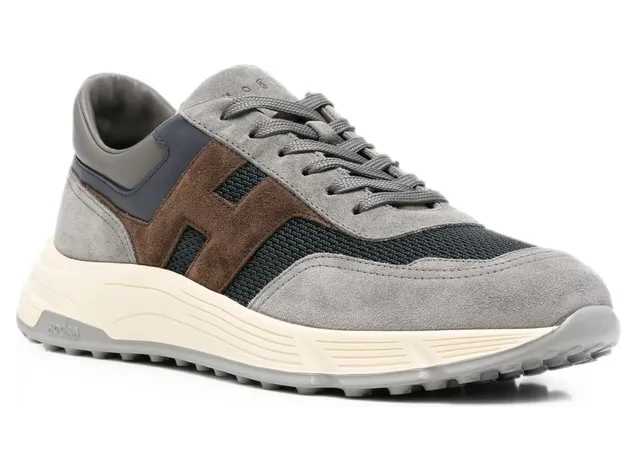 Hogan Logo-patch “Grey/Brown” (HXM5630FR30V FW740G) (4)