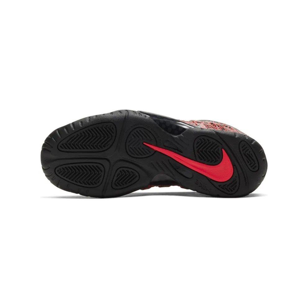 Nike Air Foamposite One Cracked Lava (GS) Black/Bright Crimson (644791-012)
