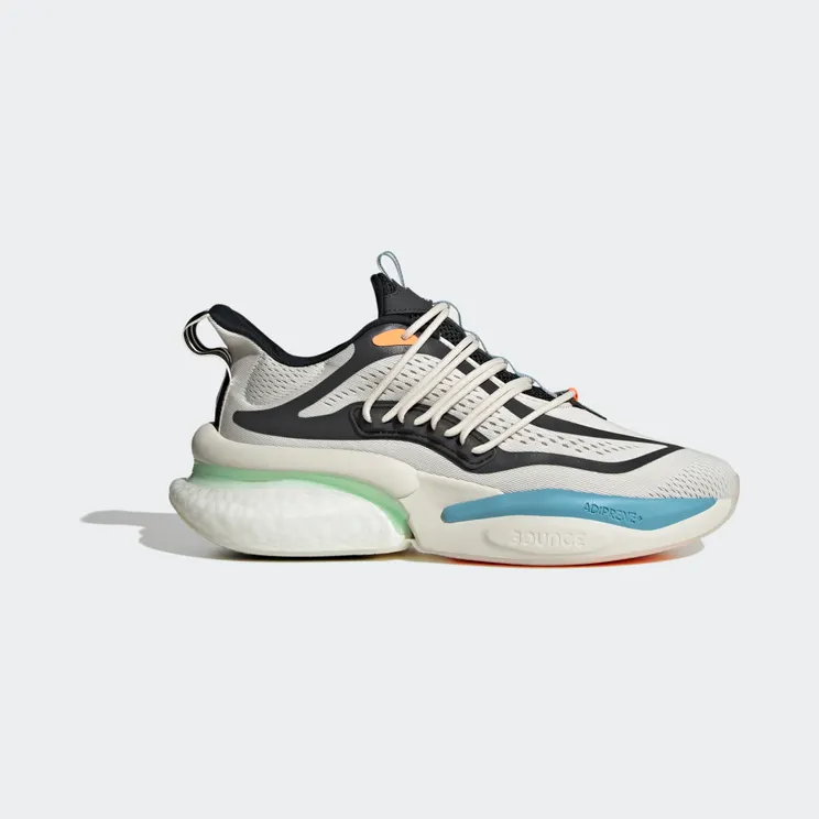 adidas Alphaboost V1 Chalk White / Pulse Mint / Screaming Orange (HP6613)