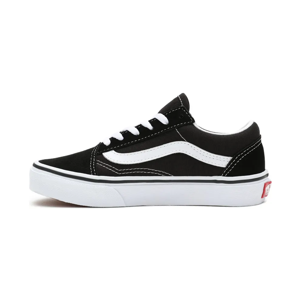 Vans Old Skool Black White (PS) Black/White (VN000W9T6BT)