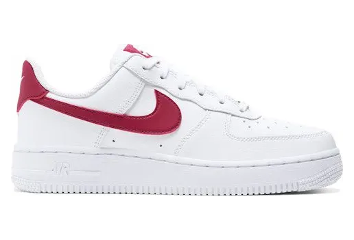 Nike Air Force 1 Low ’07 White Noble Red (315115-154)