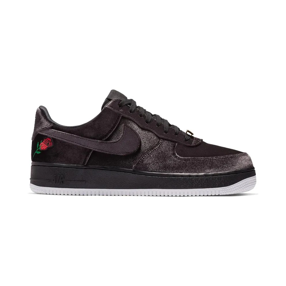 Nike Air Force 1 Low Rose Velvet Black/Black-White (AH8462-003)