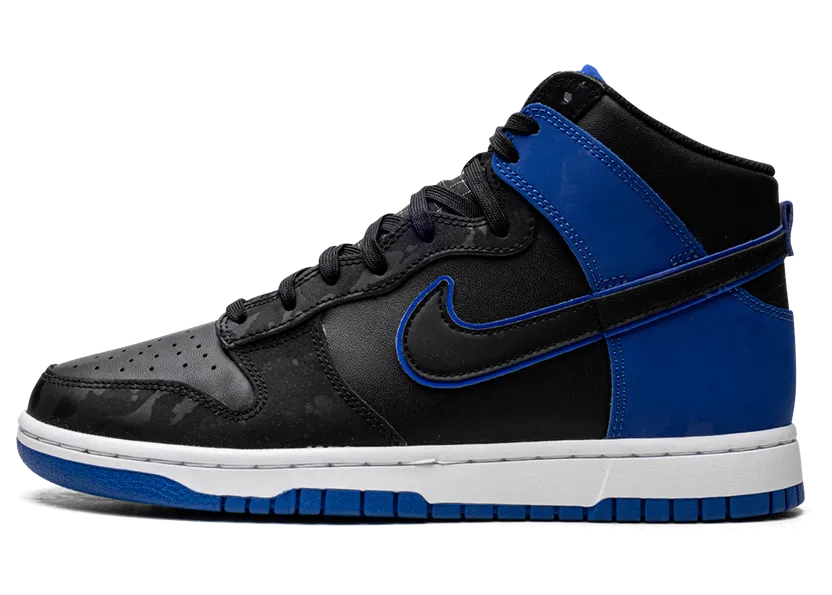 Nike Dunk High Blue Camo – “Game Royal / Black / White” (DD3359-001)