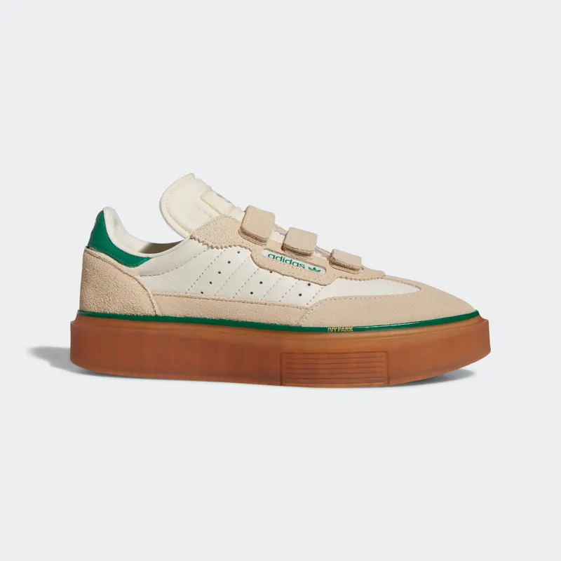 adidas Super Sleek Three-Strap V1 Wonder White / Core White / Gum (GY1777)