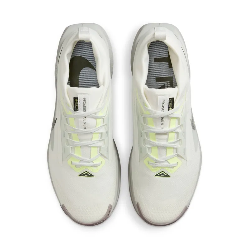Nike Pegasus Trail 5 Gore-Tex Summit White Light Silver College Grey Sequoia (FQ0908-102)