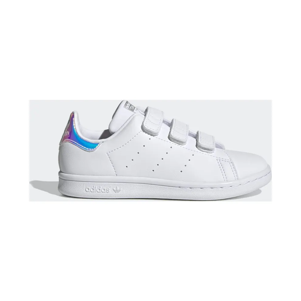 adidas Stan Smith Schuh Cloud White / Cloud White / Silver Metallic (FX7539)