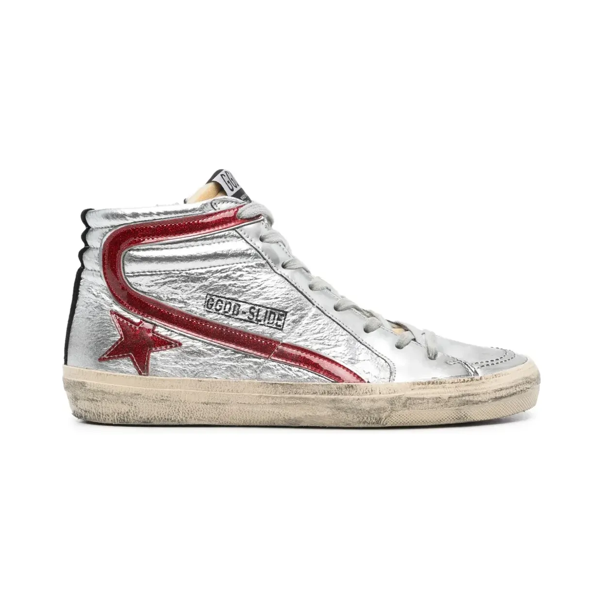 Golden Goose Slide Classic “Silver” (GWF00115F002914)