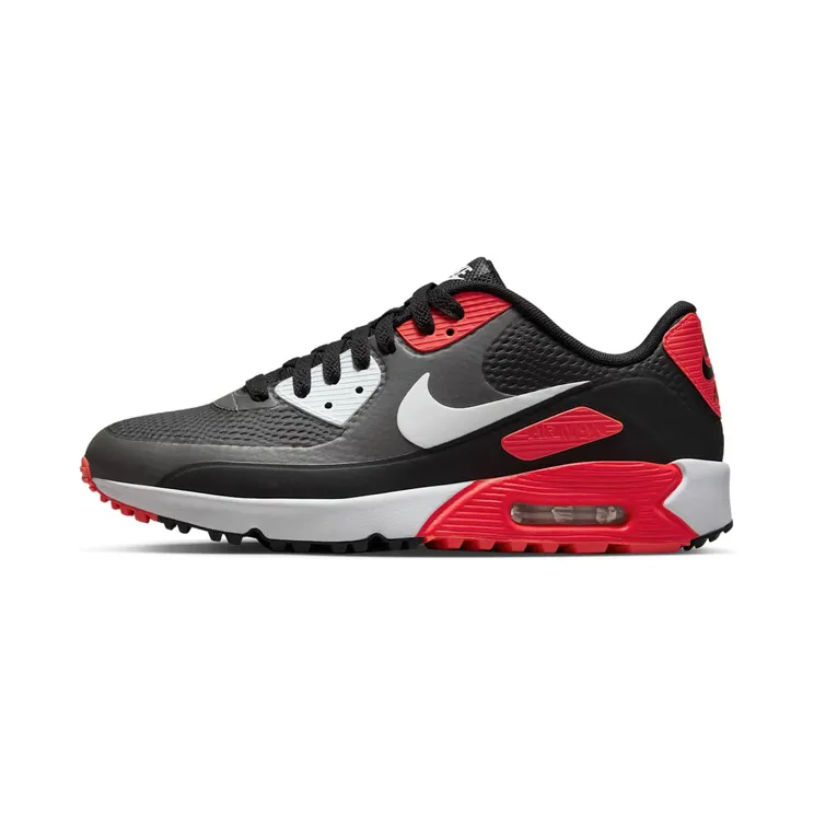 Nike Air Max 90 Golf Iron Grey Infra Red “Iron Grey / Black / Infrared 23 / White” (CU9978-010)