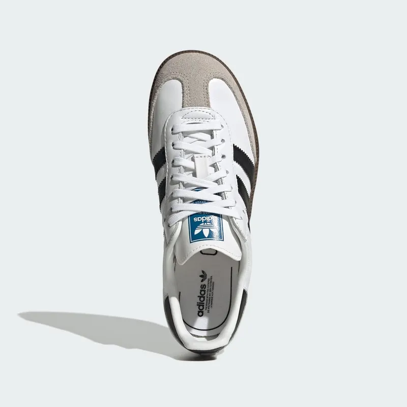 Adidas Samba OG Kids Cloud White / Core Black / Gum (IE3677)