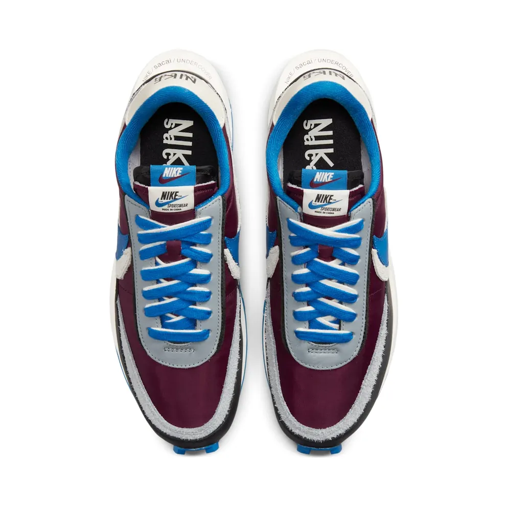 Nike x sacai UNDERCOVER LDWaffle Night Maroon Team Royal (DJ4877-600)
