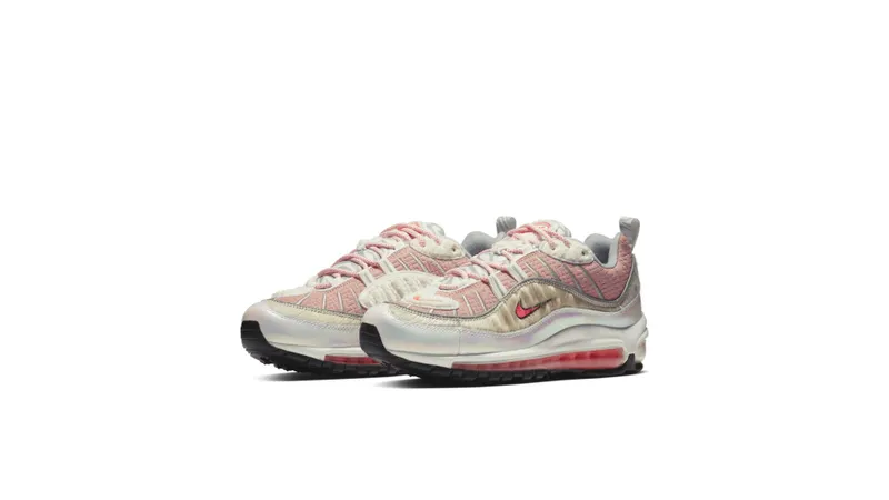 Nike Air Max 98 Chinese New Year 2019 (W) Bleached Coral/Bright Crimson-Sail (BV6653-616)